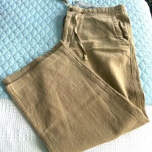 Linen/Cotten Blend Pants